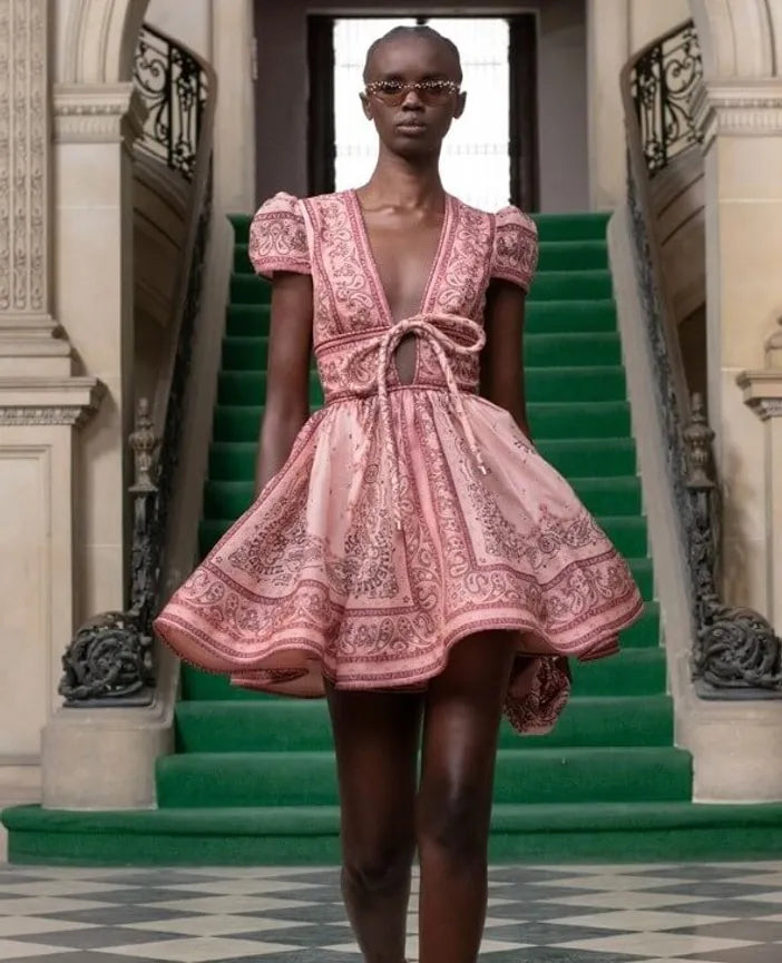 Zimmermann - Matchmaker Structured Mini Dress