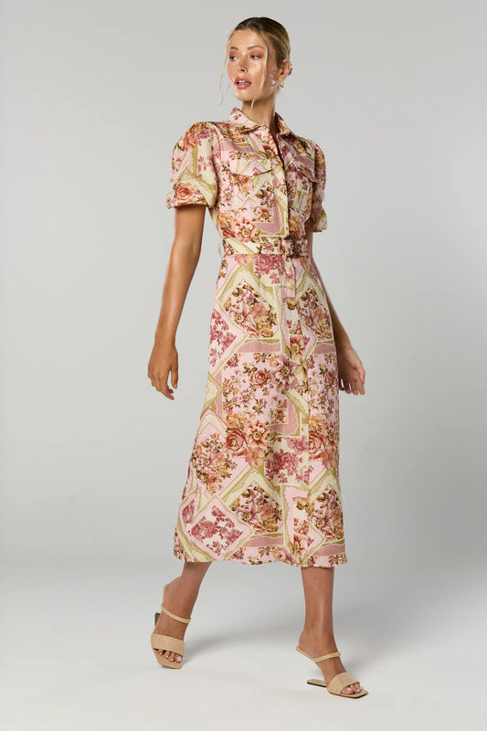 Winona - Vaughn Belted Dress