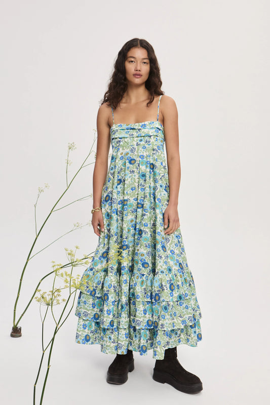 Alemais - Pam Tiered Midi Dress