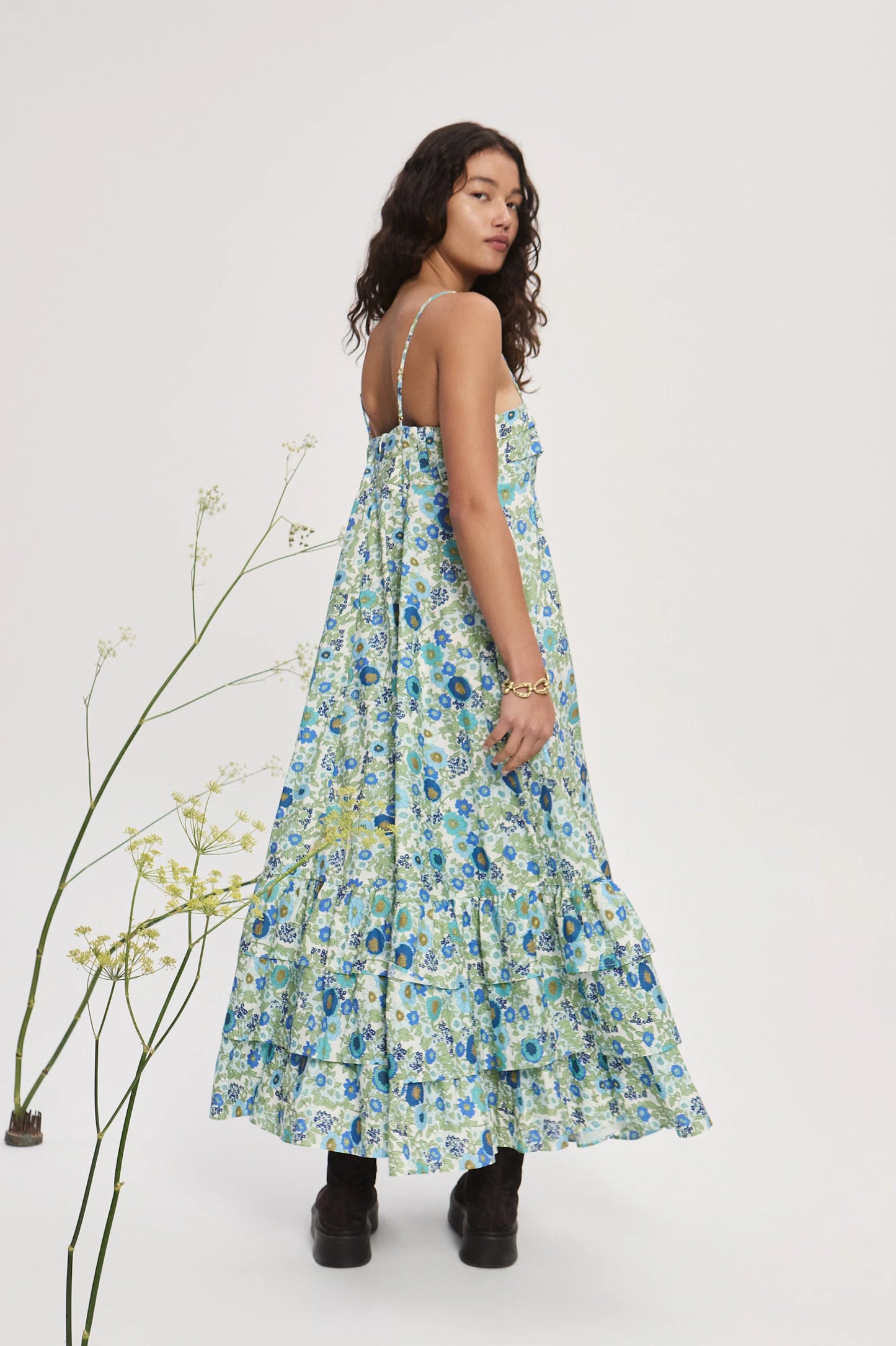 Alemais - Pam Tiered Midi Dress