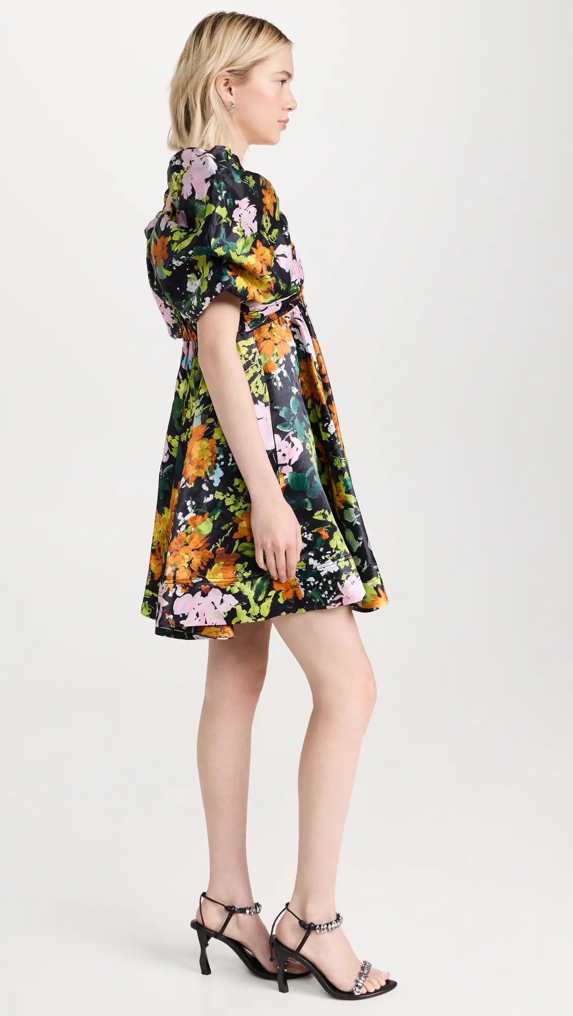 AJE - Gabrielle Plunge Mini Dress