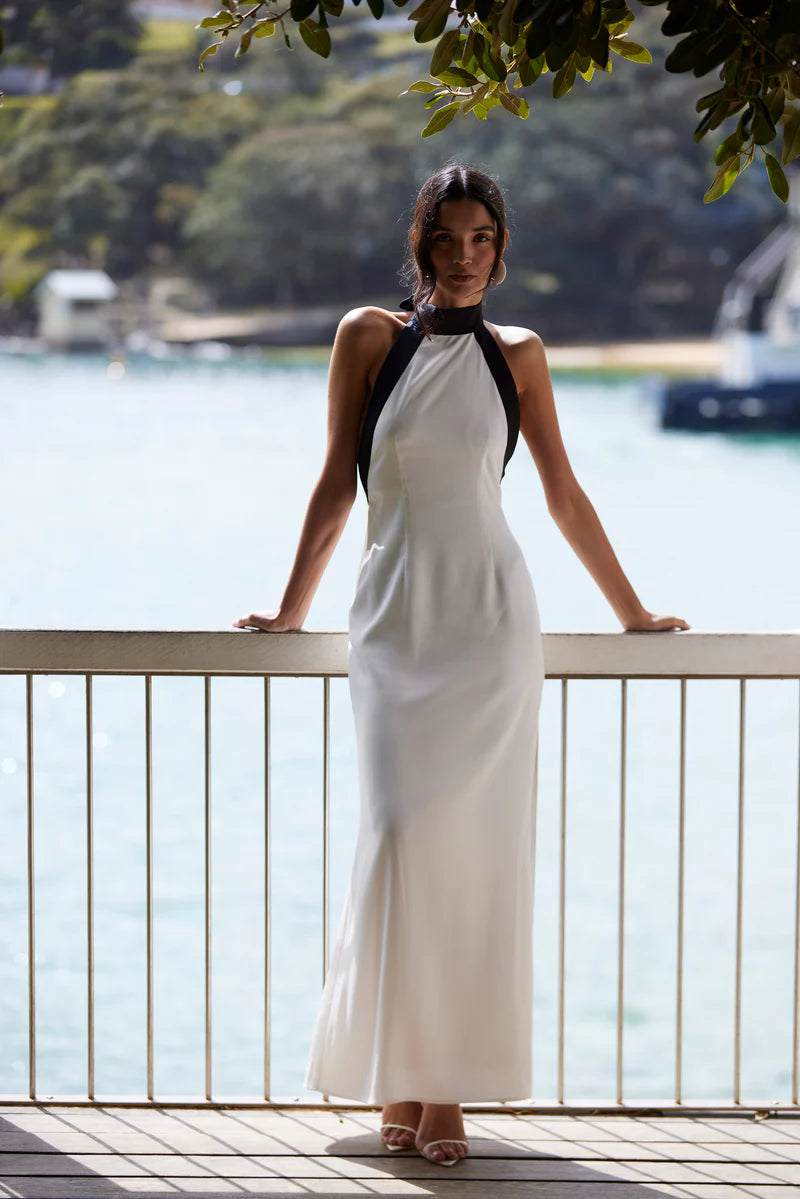 Sonya Moda - Matera Dress in Nero e Bianco