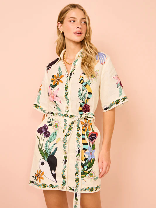 Alemais - Meghan Mini Shirtdress