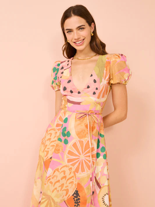By Nicola - Fruit Punch Wrap dress