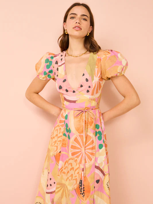 By Nicola - Fruit Punch Wrap dress