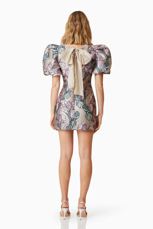Elliat - Audrey Cocktail Mini Dress In Purple