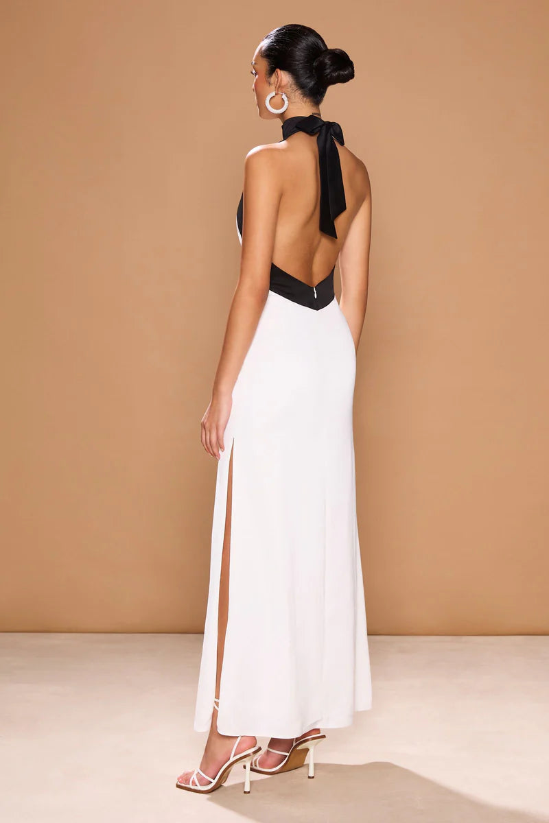 Sonya Moda - Matera Dress in Nero e Bianco