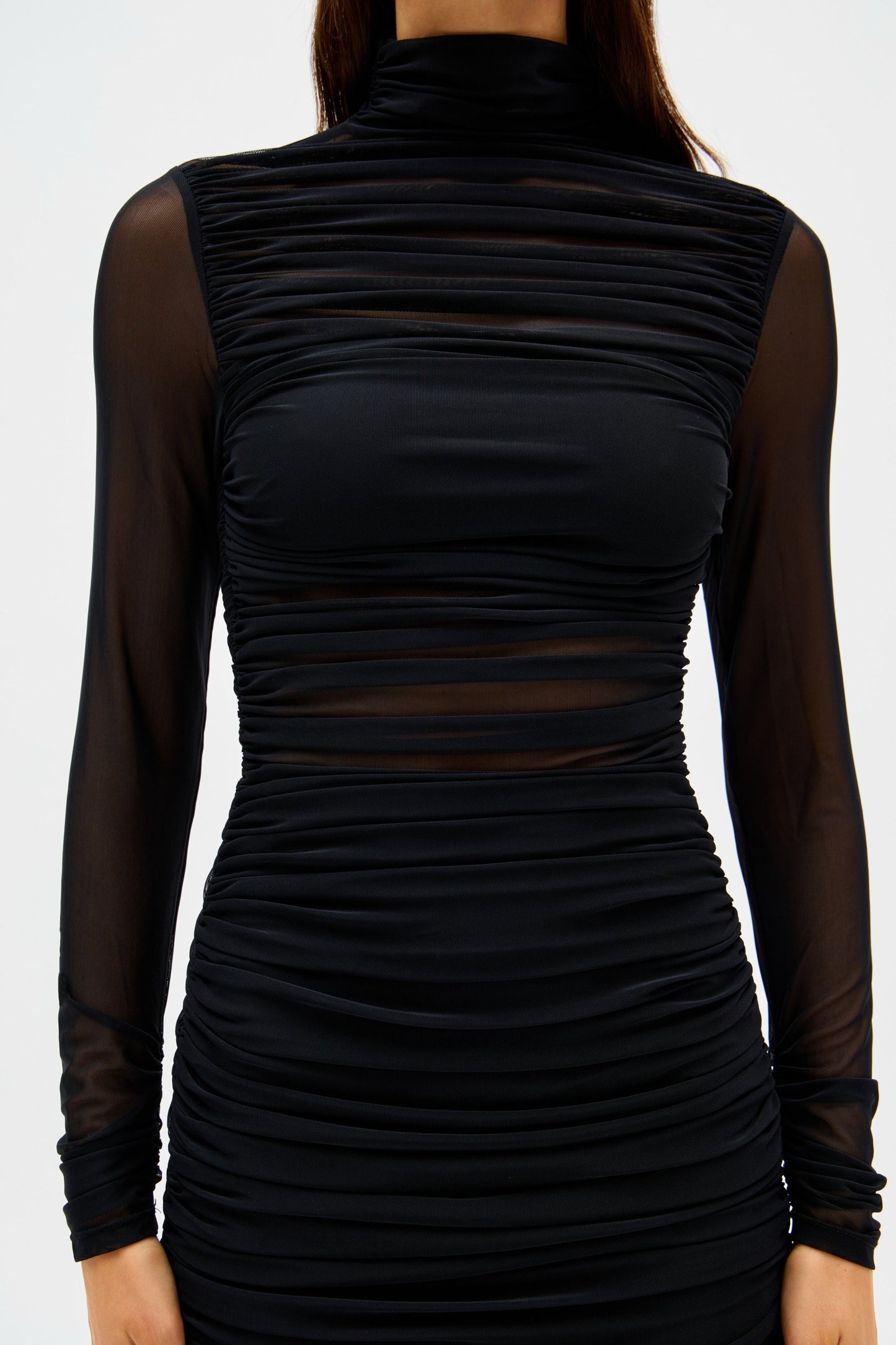 Misha Collection - Petunia Mesh Midi Dress