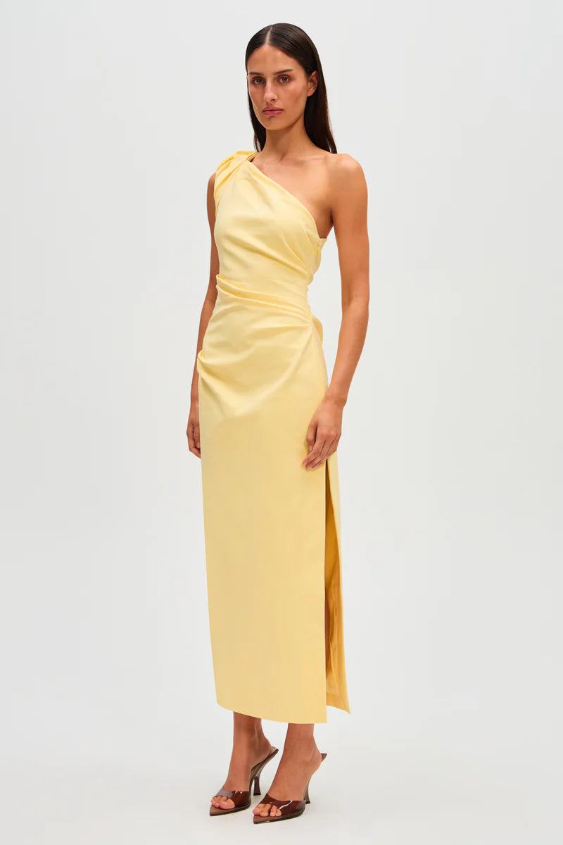 Misha Collection - Aubree Dress - Lemon
