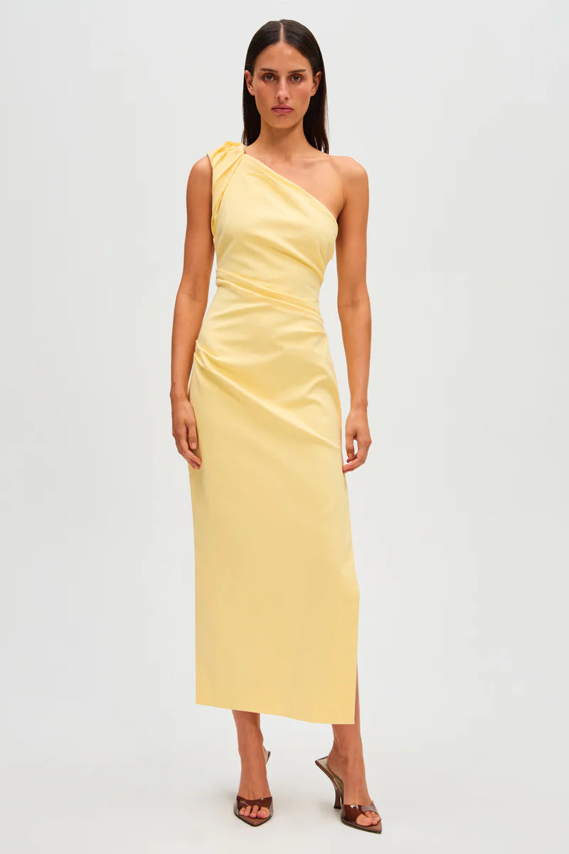 Misha Collection - Aubree Dress - Lemon