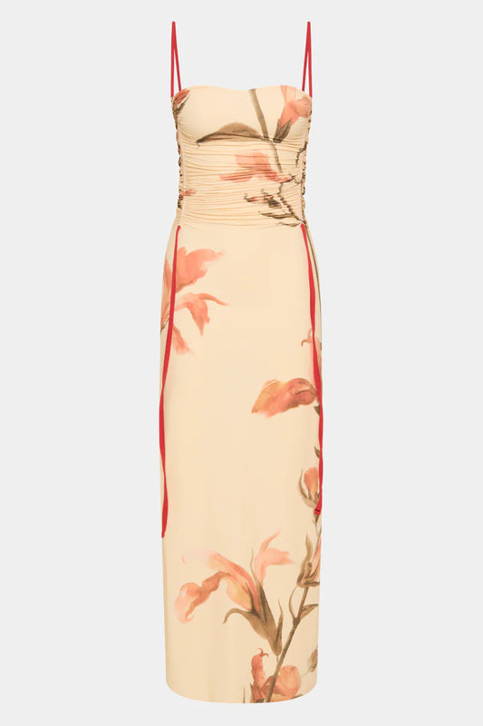 Sir The Label - Hana Ruched Midi Dress
