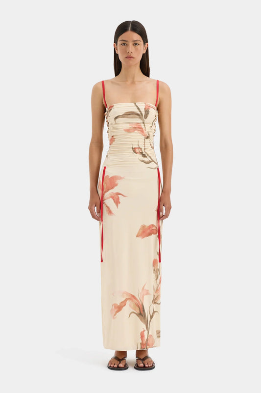 Sir The Label - Hana Ruched Midi Dress