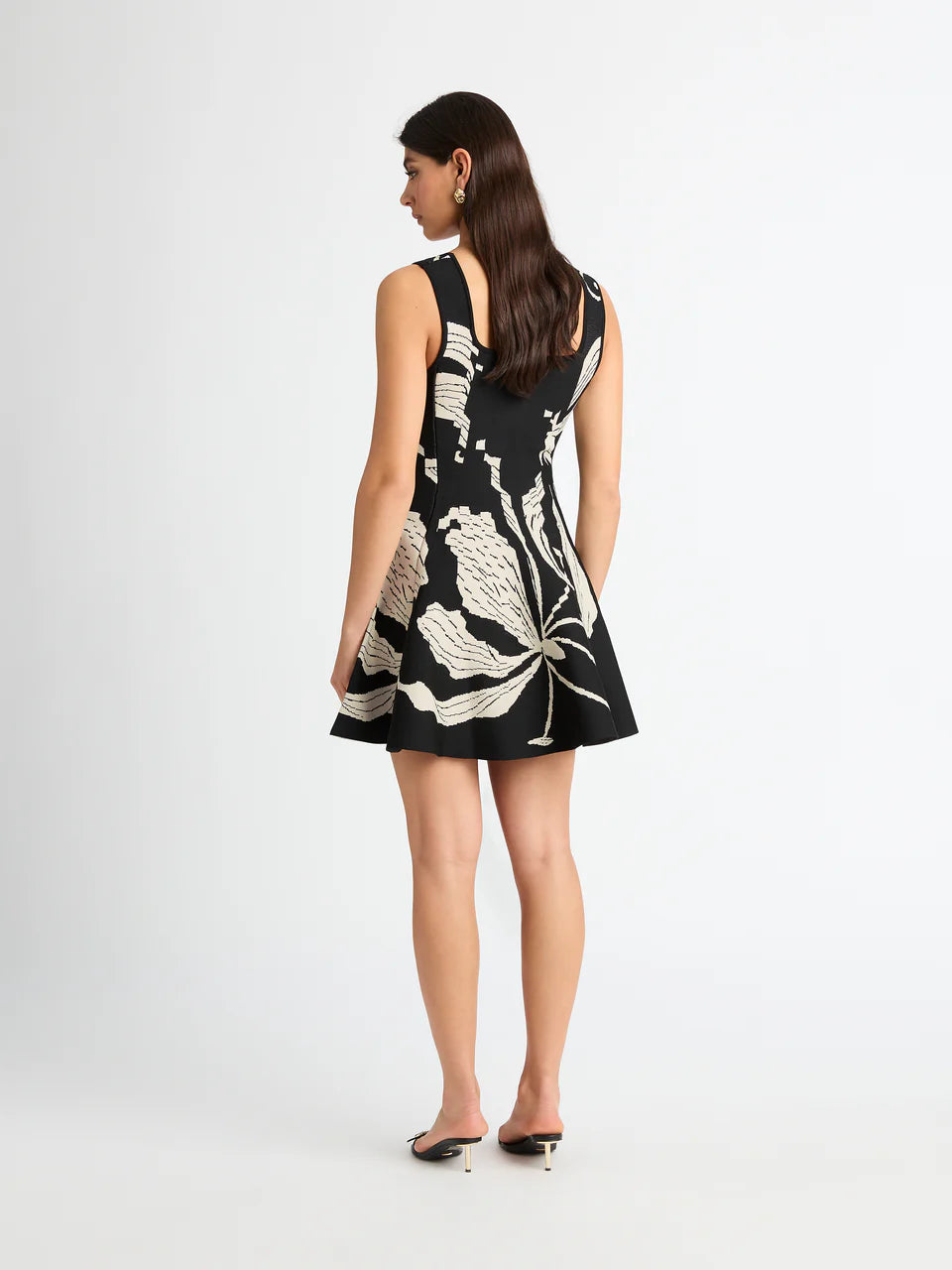 Lotus Flower Knit Dress