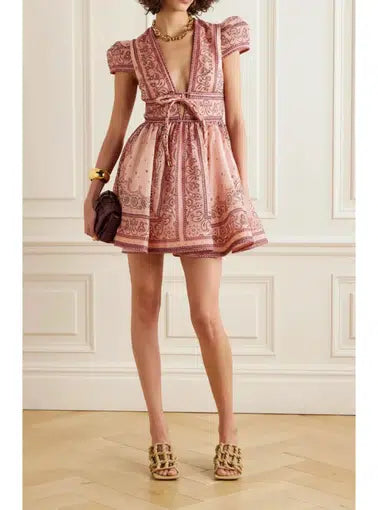 Zimmermann - Matchmaker Structured Mini Dress