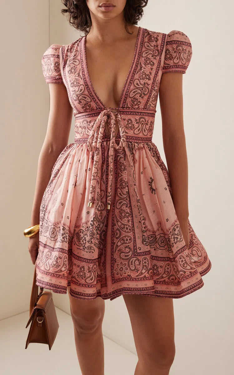 Zimmermann - Matchmaker Structured Mini Dress
