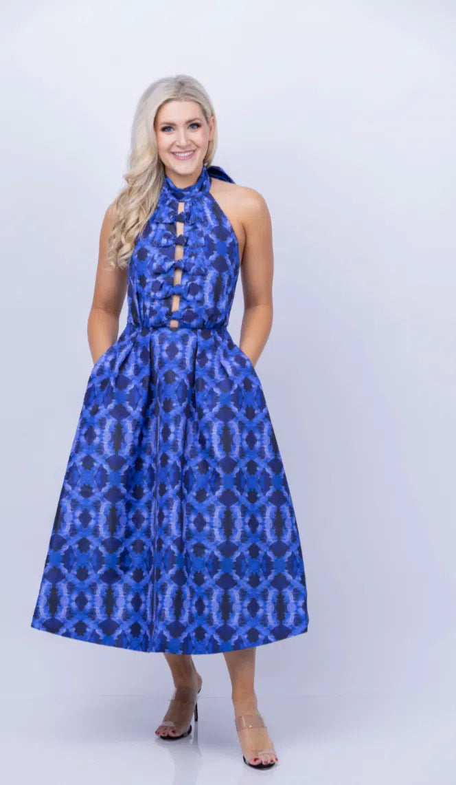 Rebecca Vallance - Shiloh Halter Midi Dress