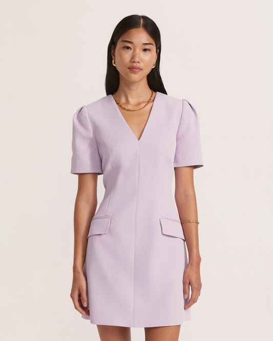 Saba - Dharma Stitch Detail Mini Dress